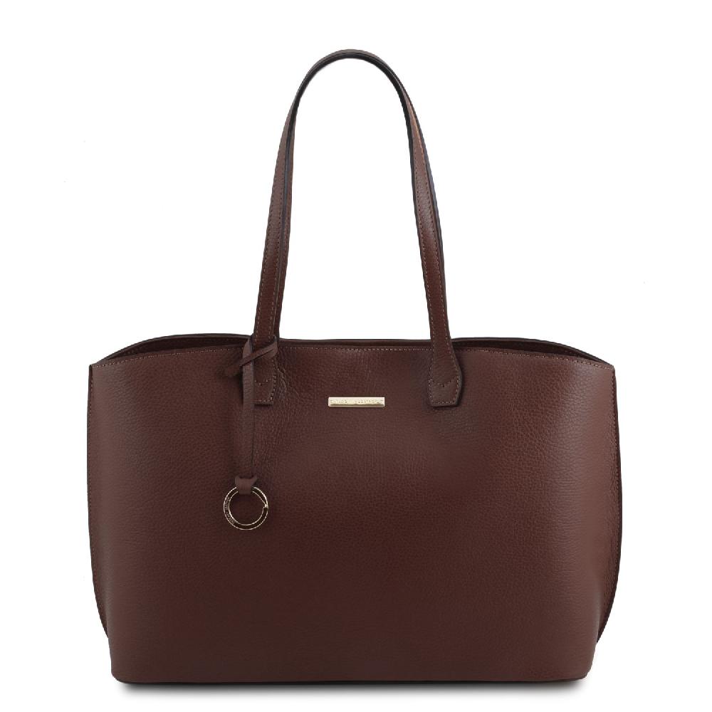 Tuscany Leather Leather Shopping bag Presa