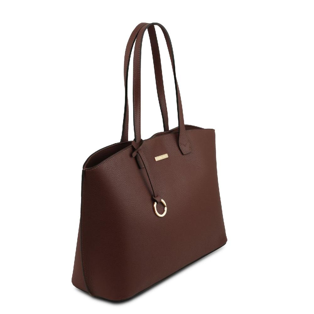 Tuscany Leather Leather Shopping bag Presa