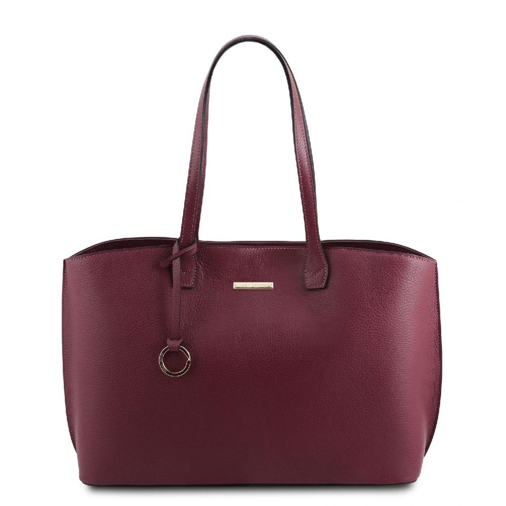 Tuscany Leather Leather Shopping bag Economico