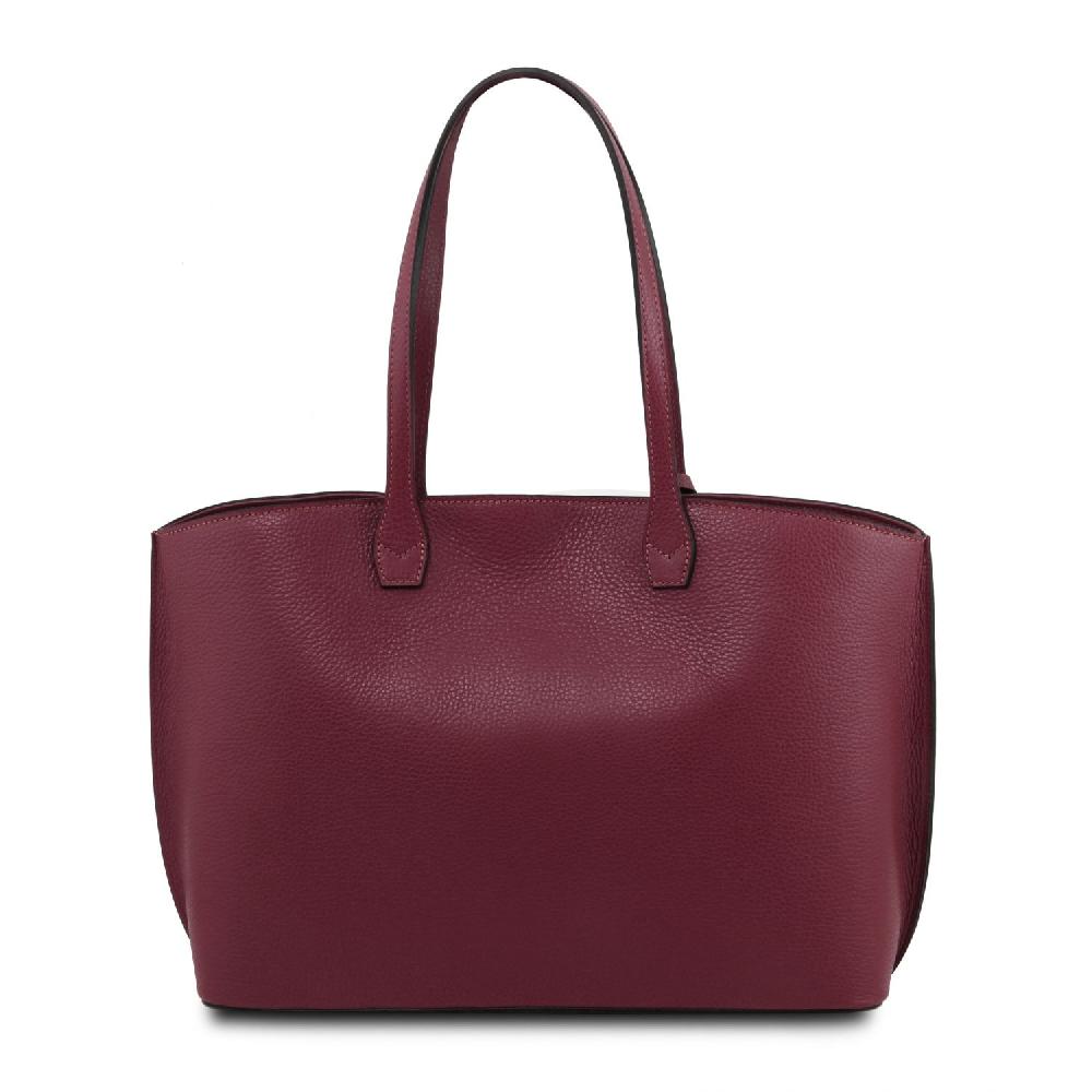 Tuscany Leather Leather Shopping bag Economico