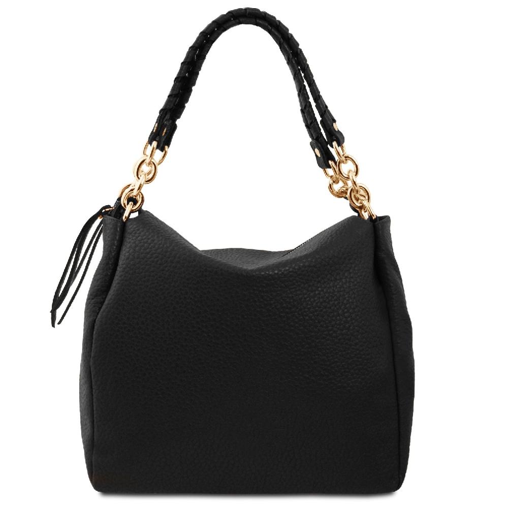 Tuscany Leather Bolso Shopping en Piel Suave Saldi Di Fabbrica