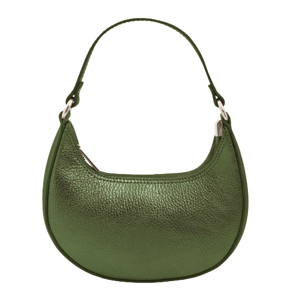 Tuscany Leather Bolso a Mano en Piel Metallic et Bandolera de Cadena Outlet