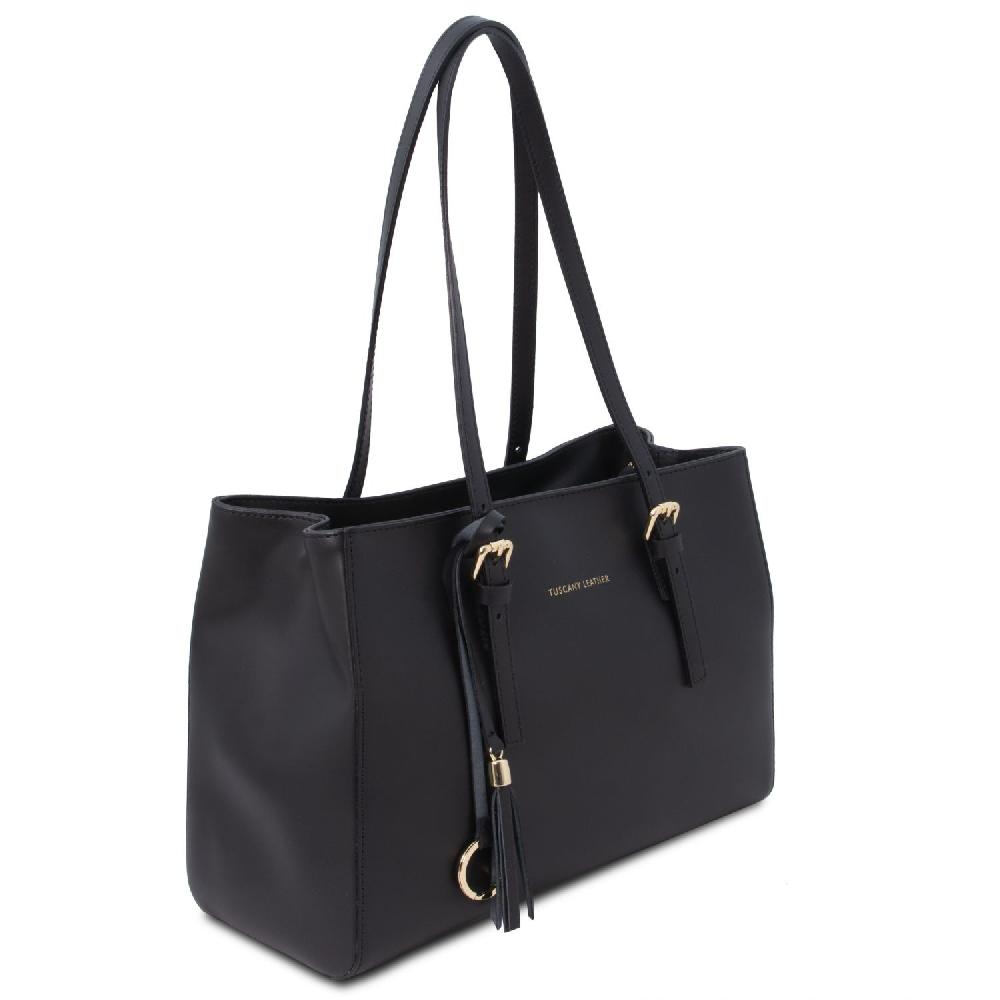 Tuscany Leather Borsa al Hombro en Piel In Vendita
