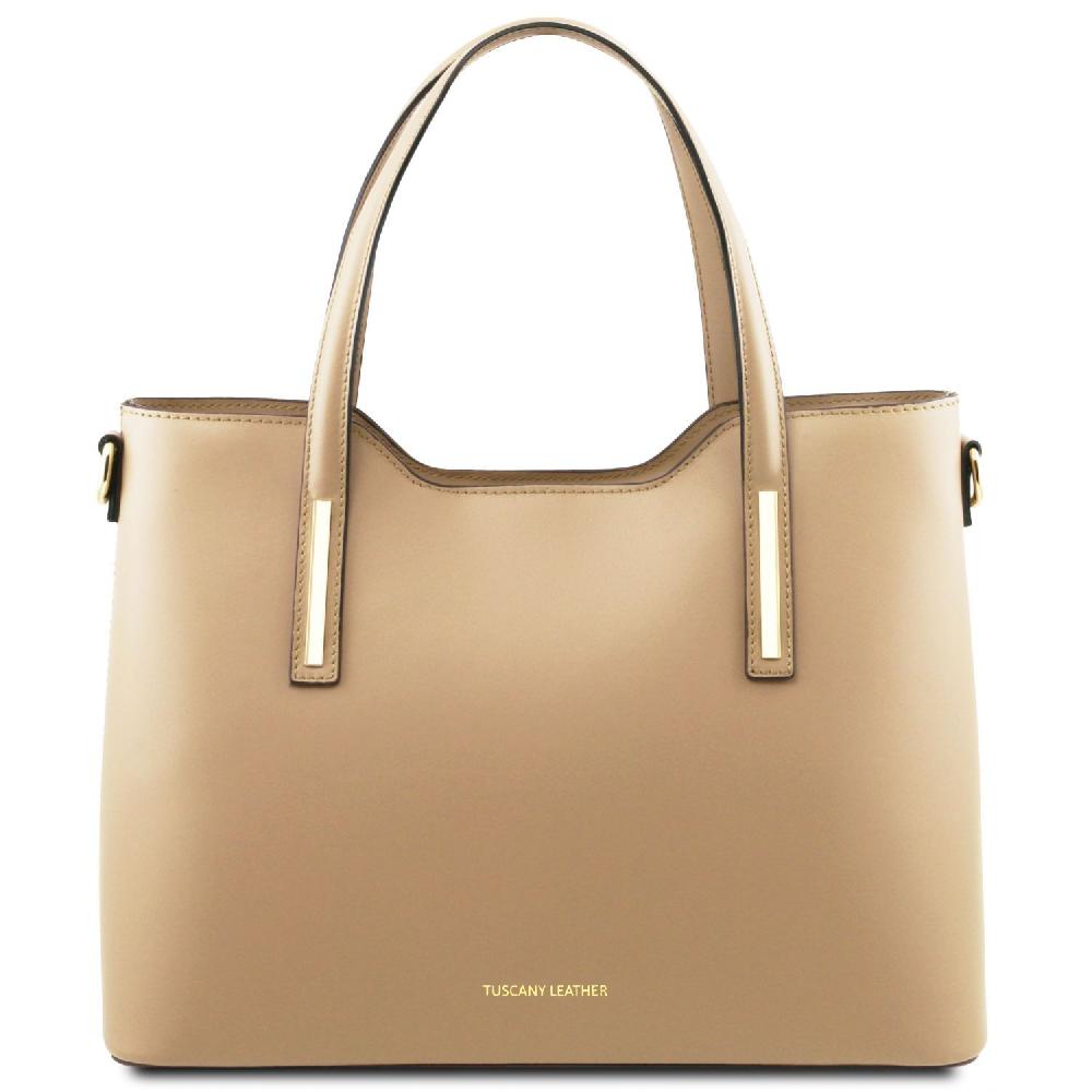 Tuscany Leather Borsa Shopping in Pelle