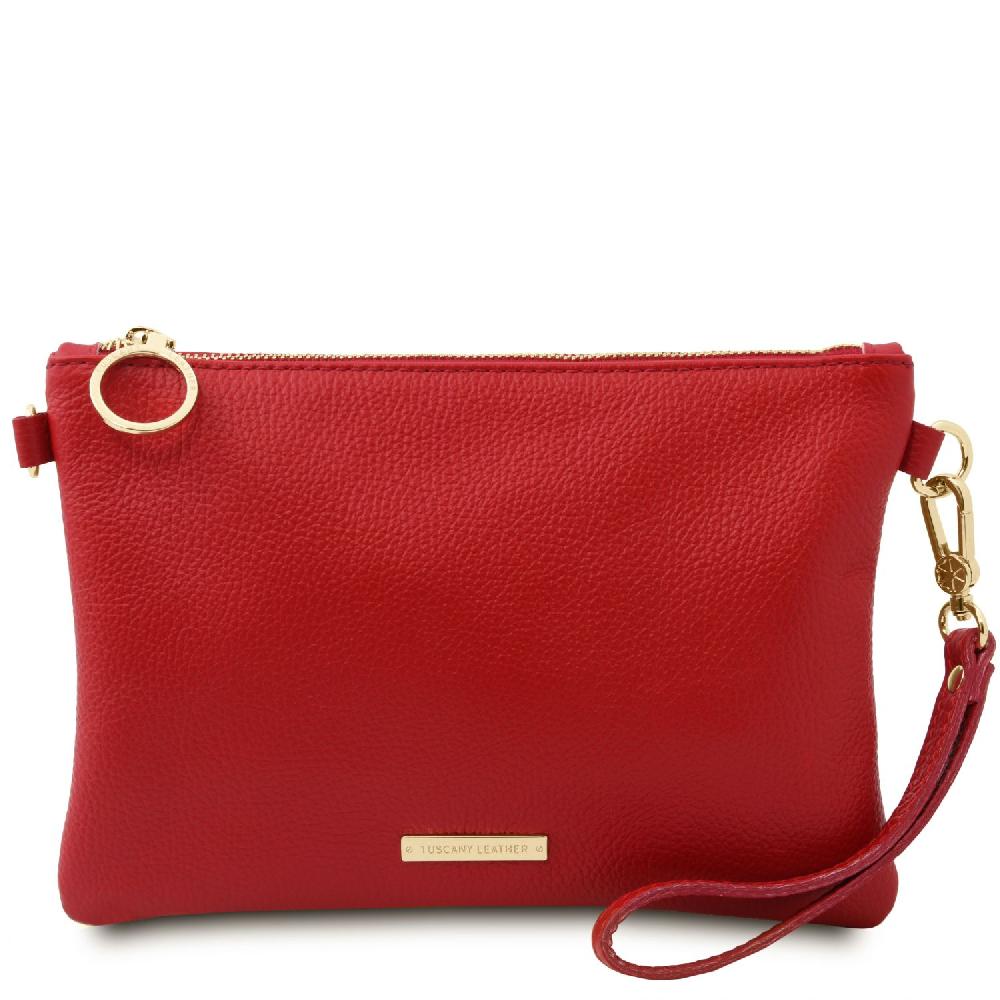 Tuscany Leather Pochette in Pelle Morbida