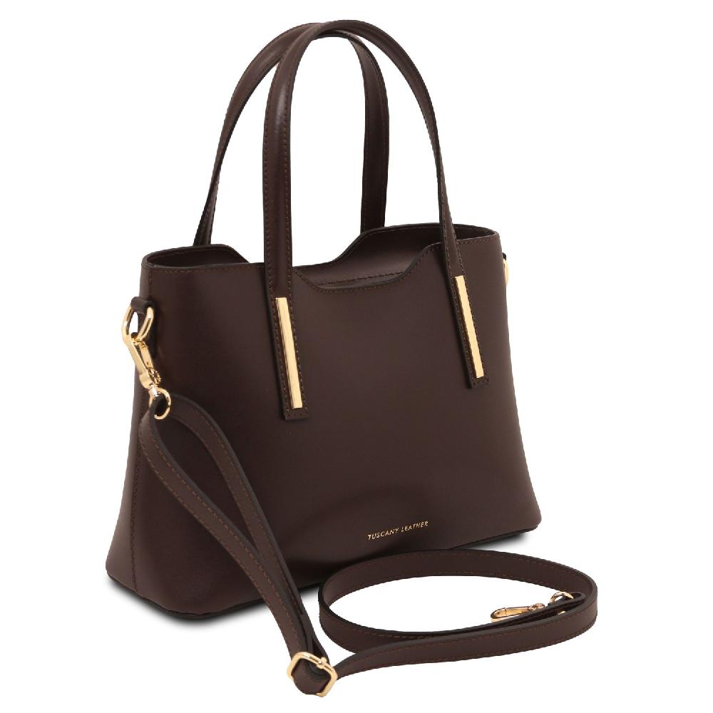 Tuscany Leather Borsa a Mano in Pelle - Misura Piccola Consegna Veloce