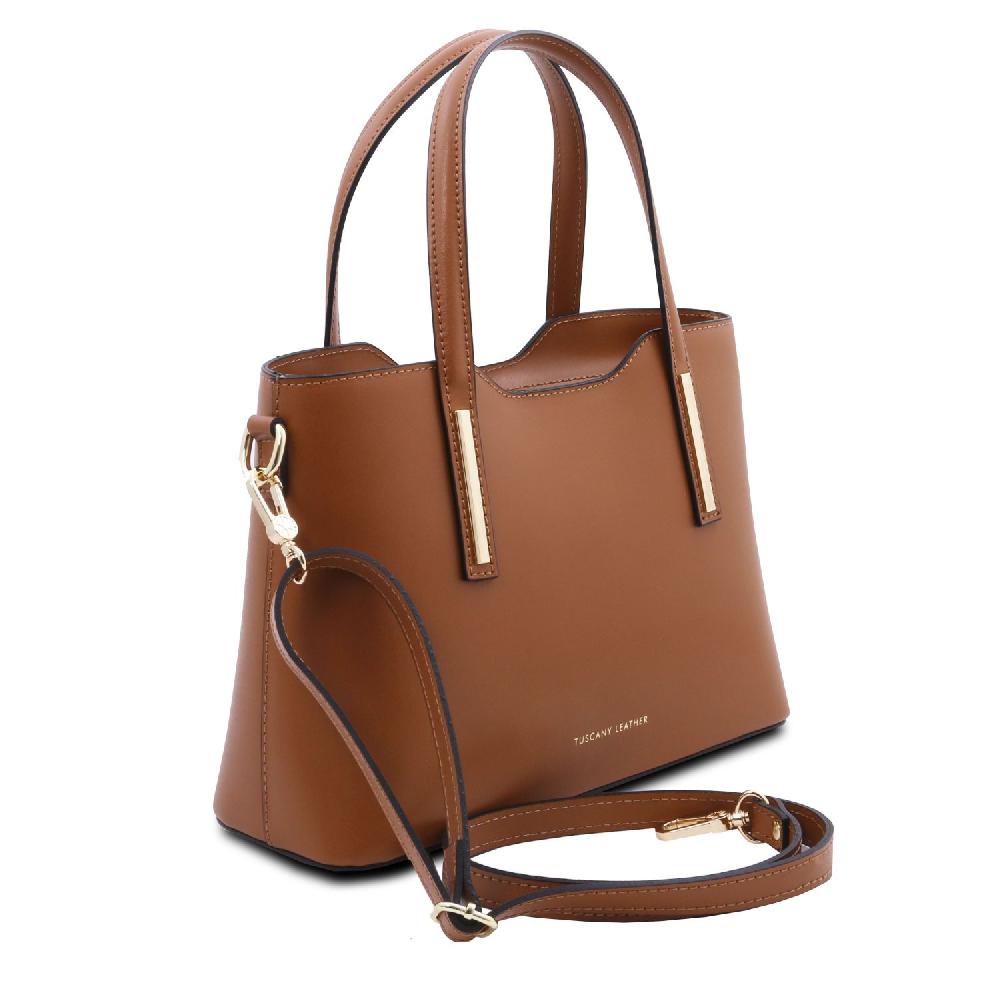 Tuscany Leather Borsa a Mano in Pelle - Misura Piccola Promozione Limitata