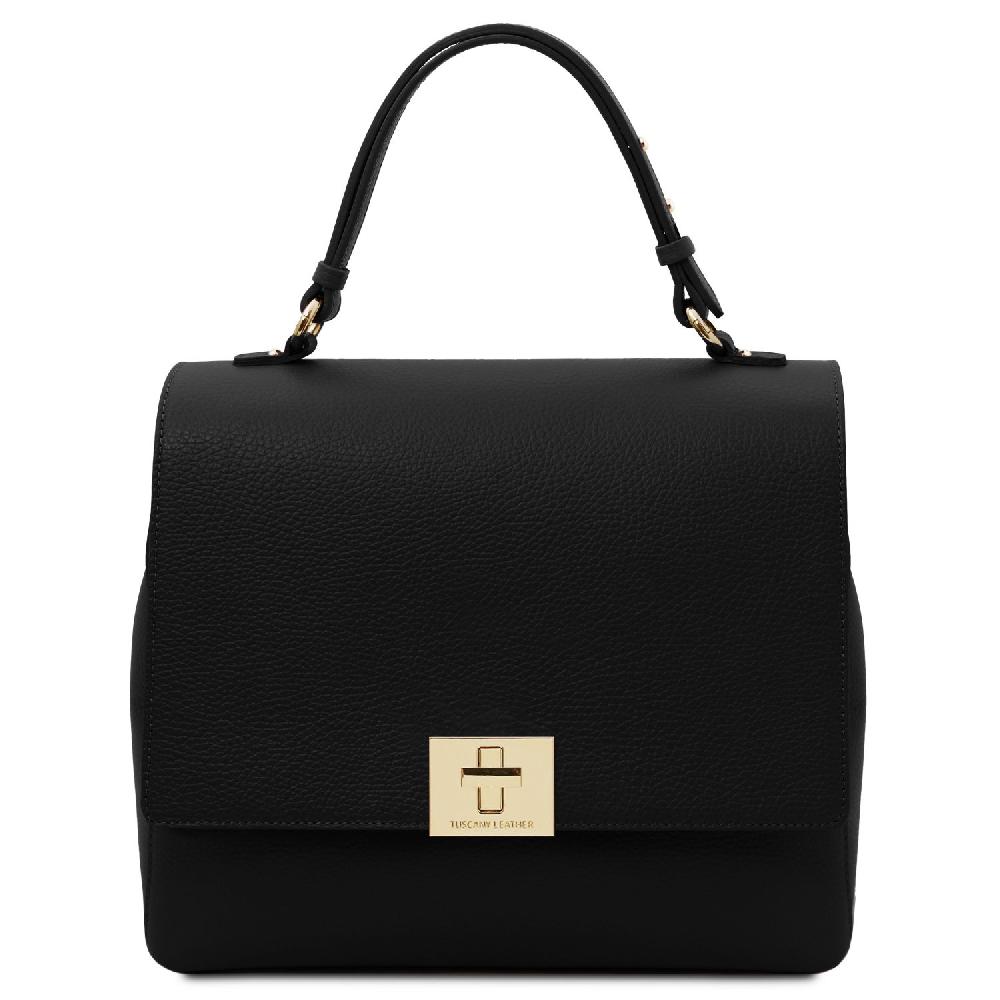 Tuscany Leather Borsa a Mano in Pelle Convertibile a Zaino