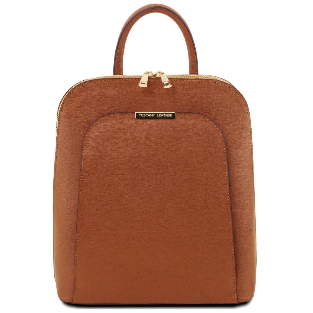 Tuscany Leather Zaino da Donna in Pelle Saffiano