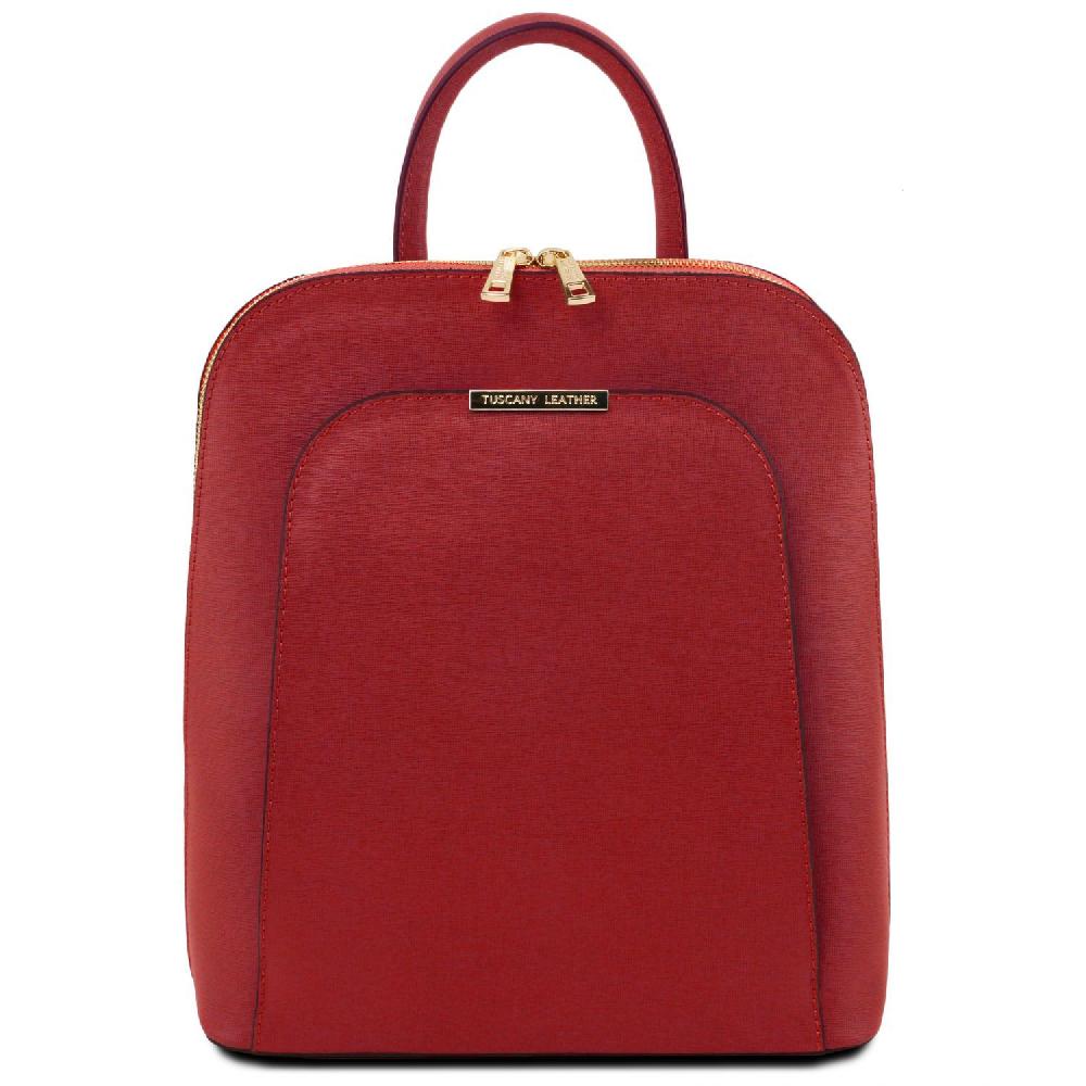 Tuscany Leather Zaino da Donna in Pelle Saffiano Hotsell