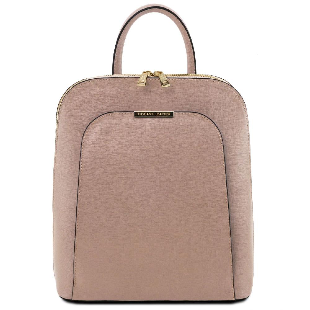 Tuscany Leather Zaino da Donna in Pelle Saffiano