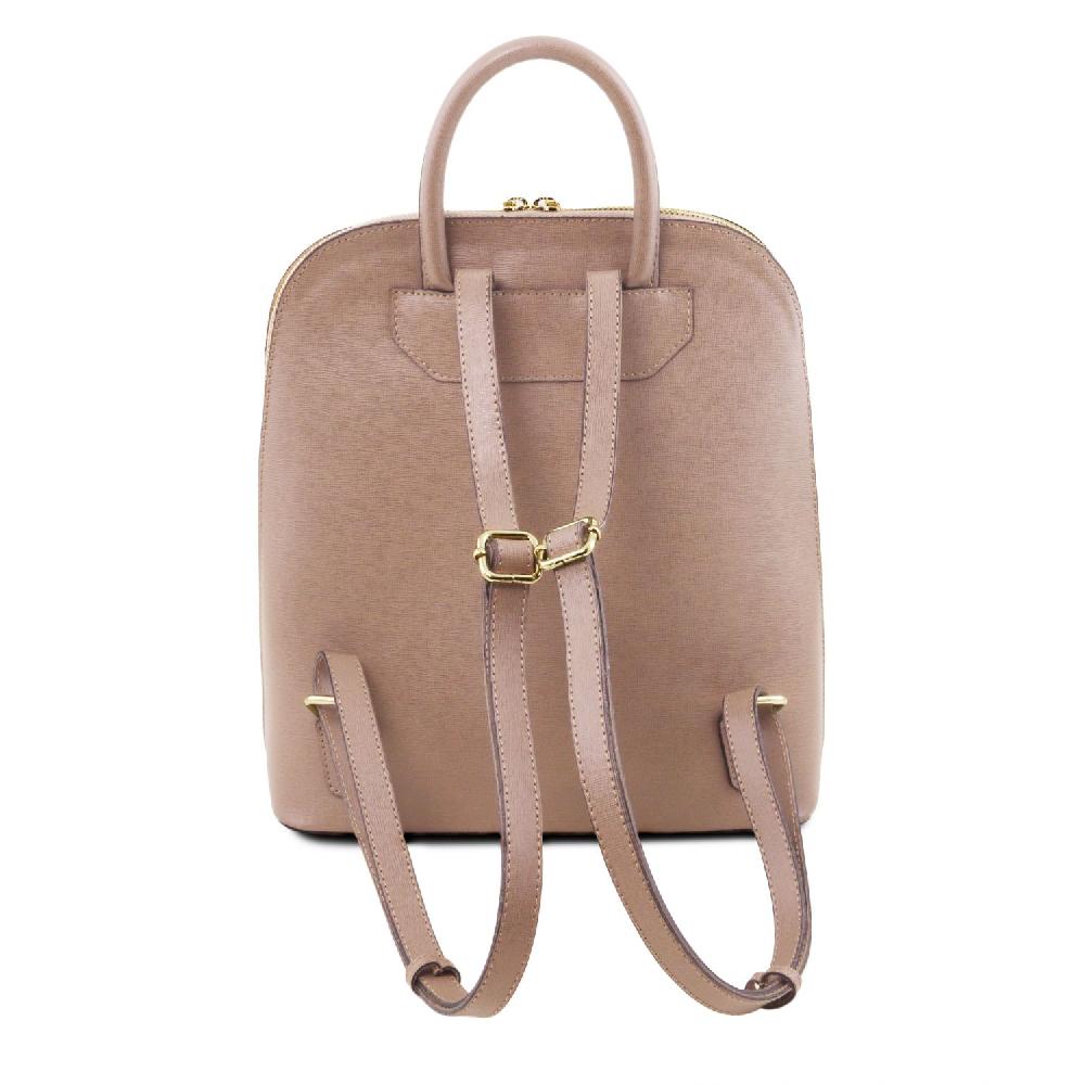 Tuscany Leather Zaino da Donna in Pelle Saffiano Vendita Calda