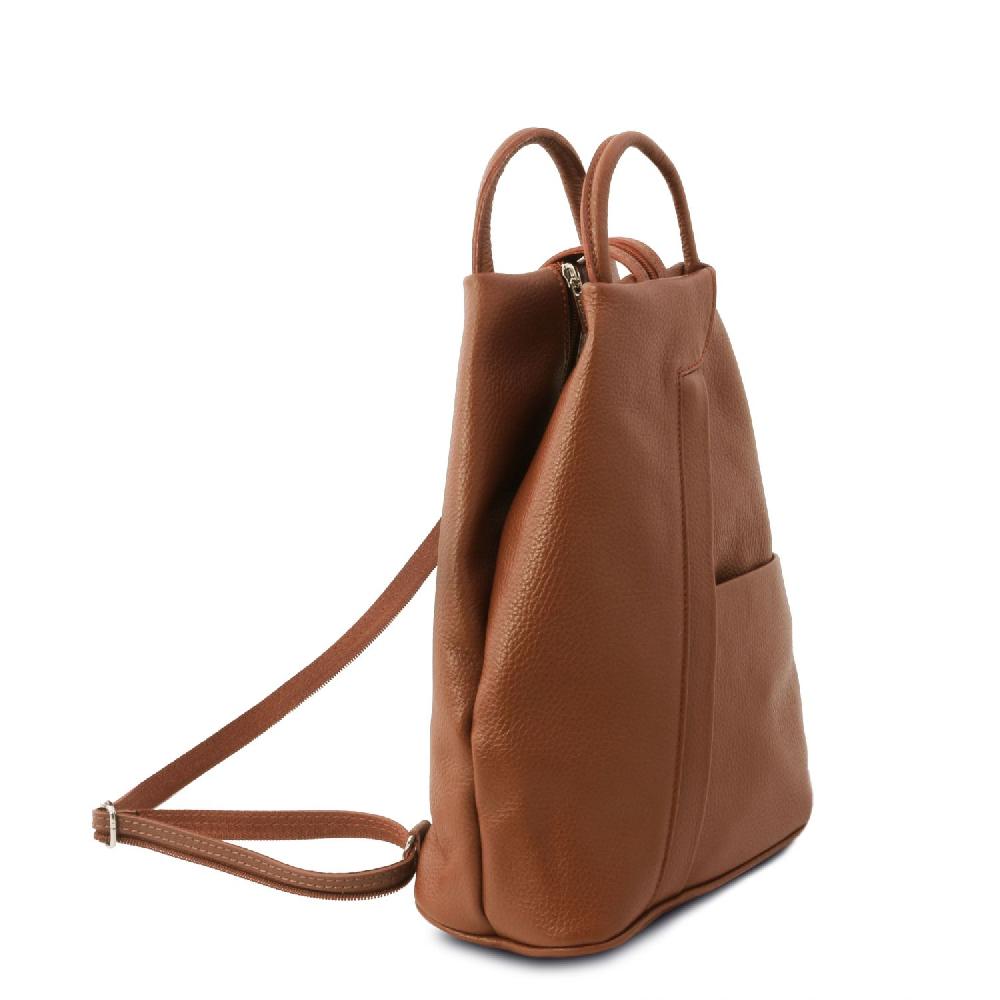 Tuscany Leather Zaino in Pelle Morbida Saldi Di Fabbrica