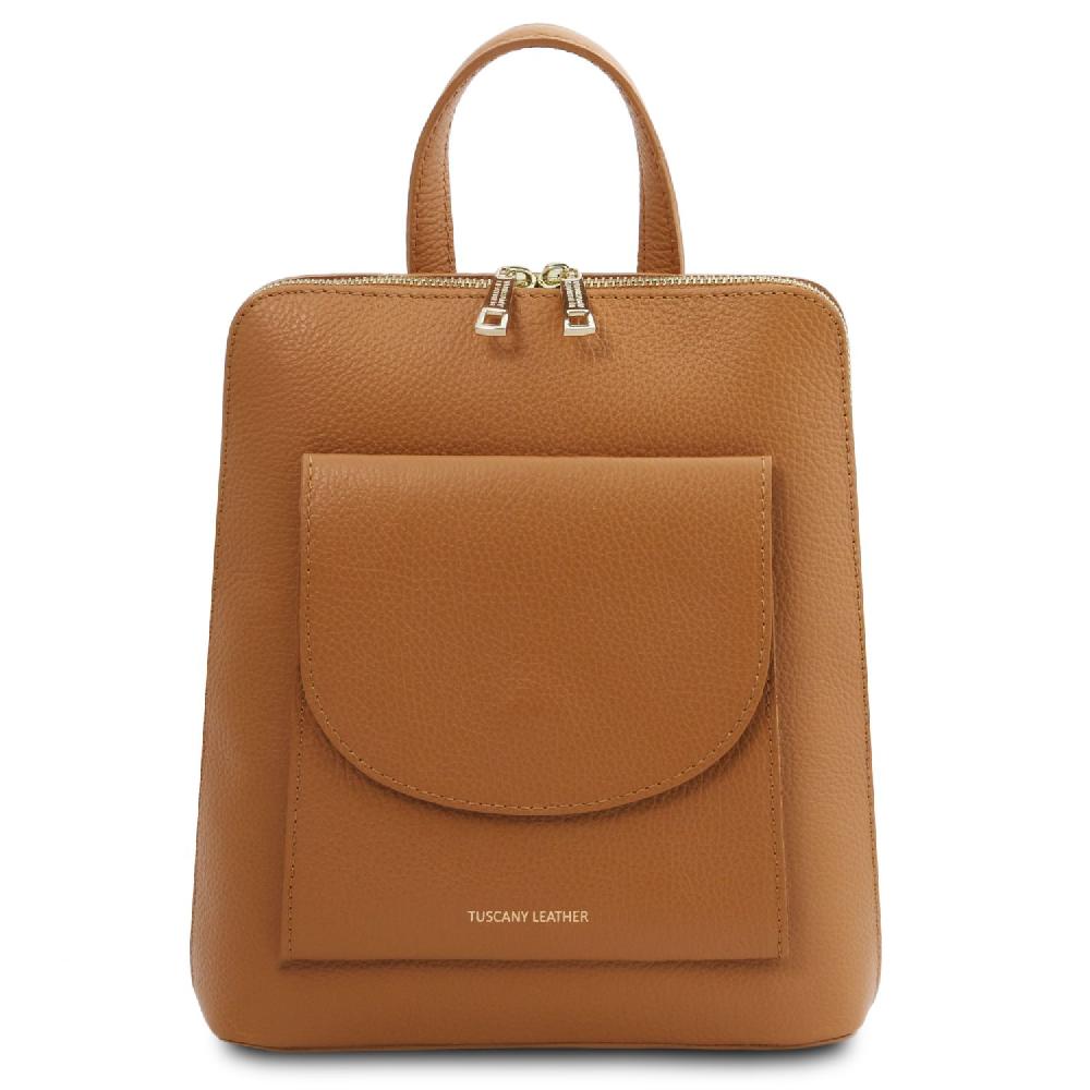 Tuscany Leather Zaino Piccolo da Donna in Pelle Italy