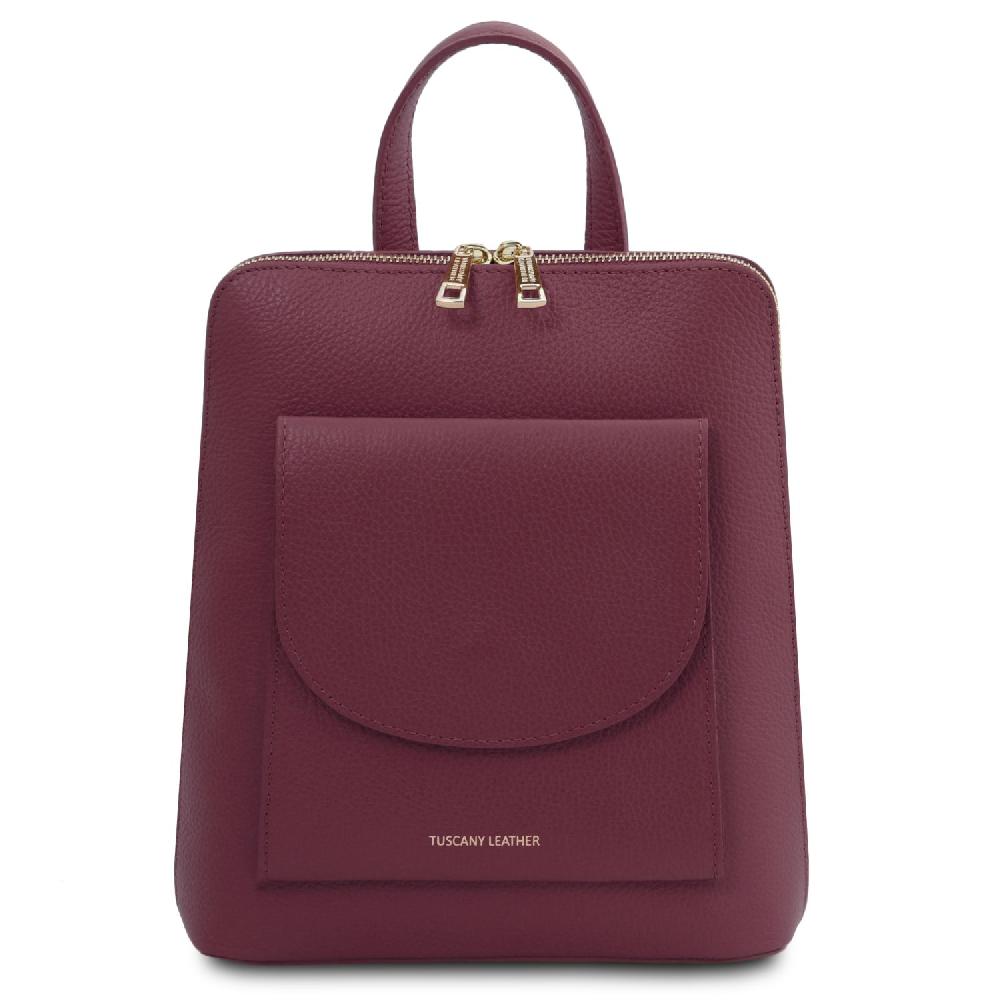 Tuscany Leather Zaino Piccolo da Donna in Pelle Italia