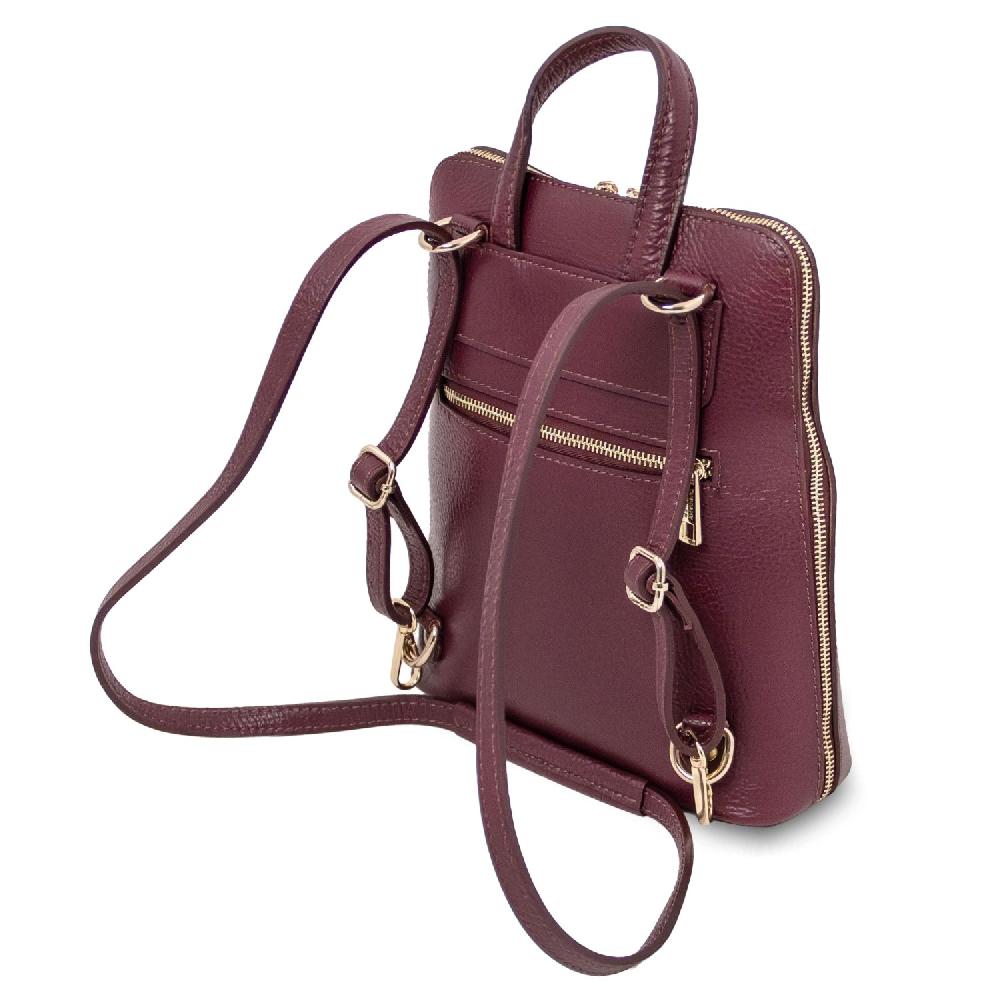 Tuscany Leather Zaino Piccolo da Donna in Pelle Italia