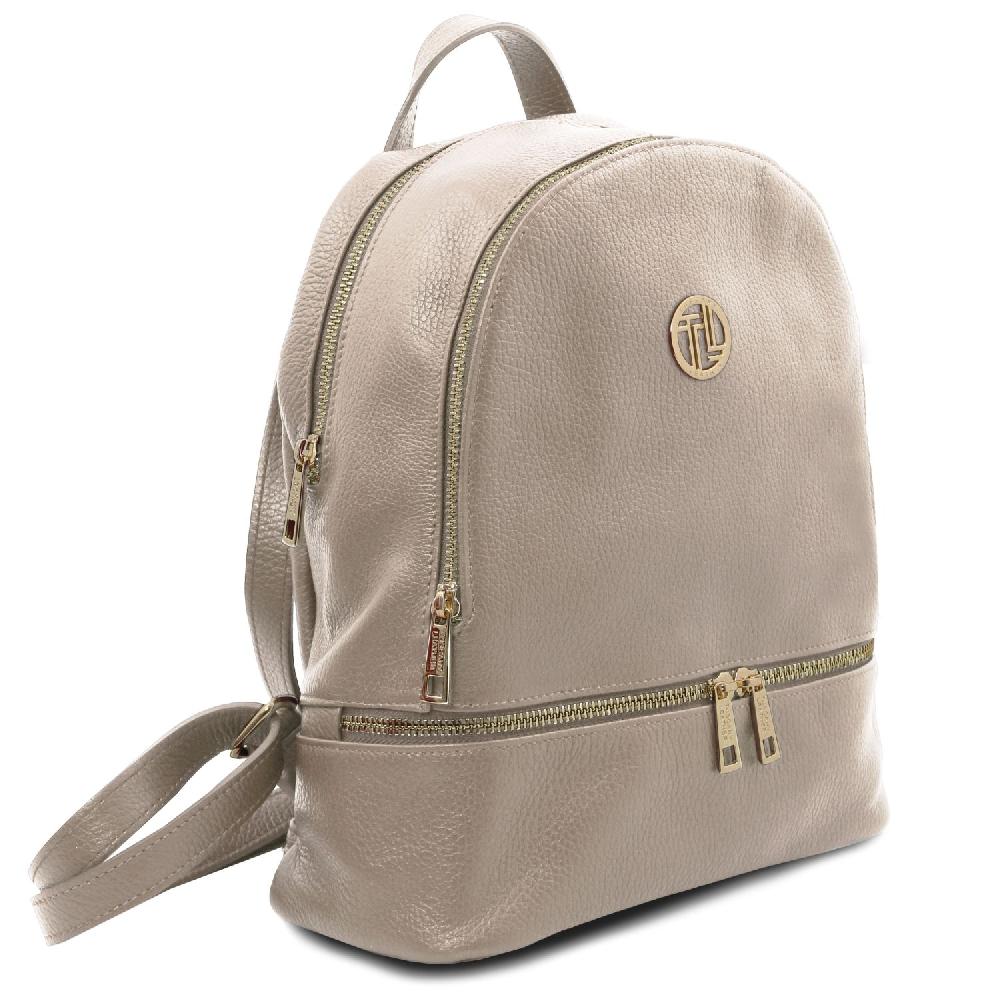 Tuscany Leather Zaino in Pelle Morbida Nuovo
