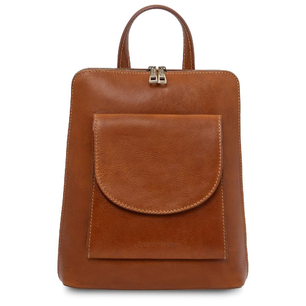 Tuscany Leather Zaino Piccolo da Donna in Pelle Pezzi Unici
