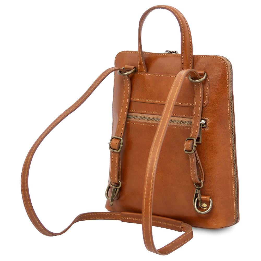 Tuscany Leather Zaino Piccolo da Donna in Pelle Pezzi Unici