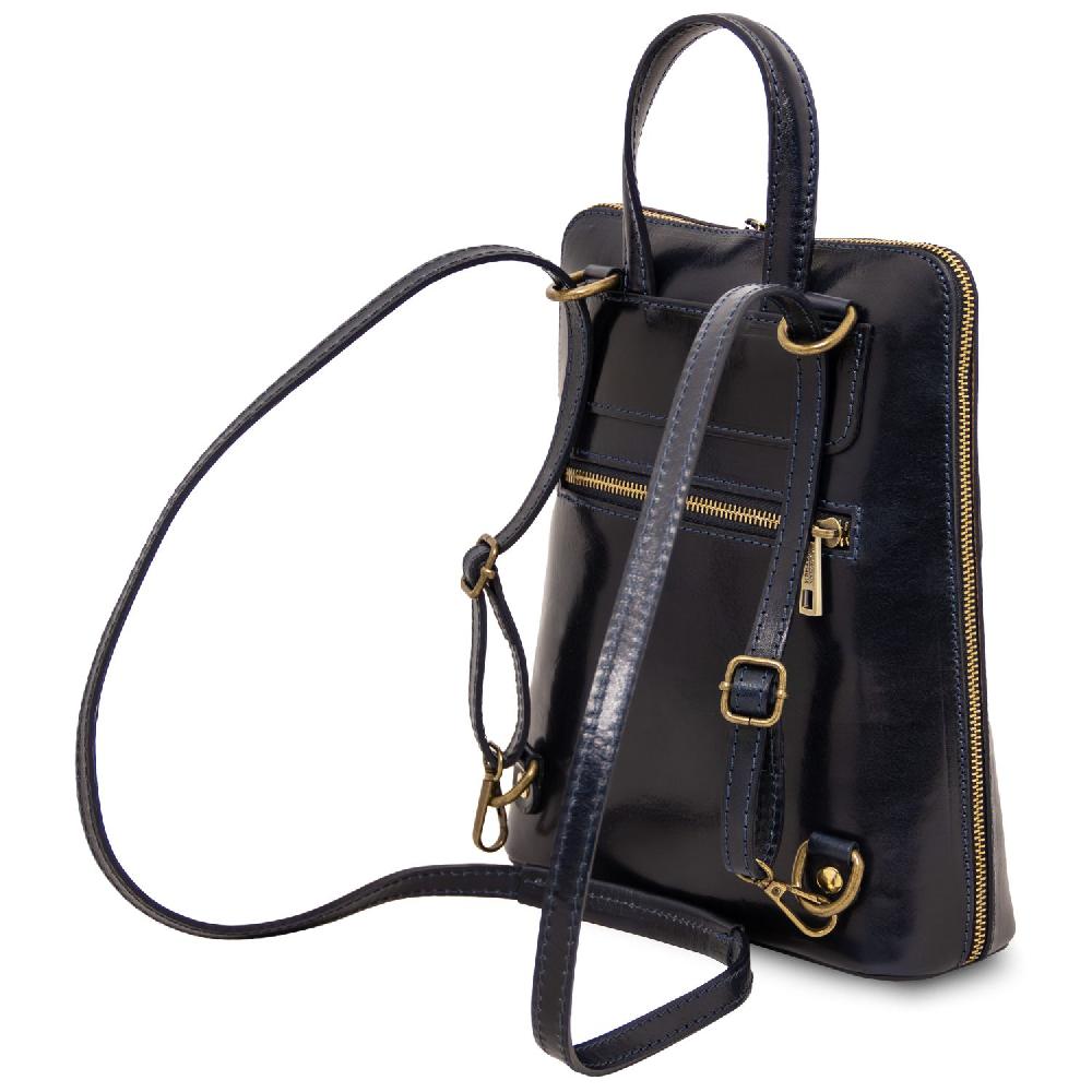 Tuscany Leather Zaino Piccolo da Donna in Pelle Soddisfazione Garantita