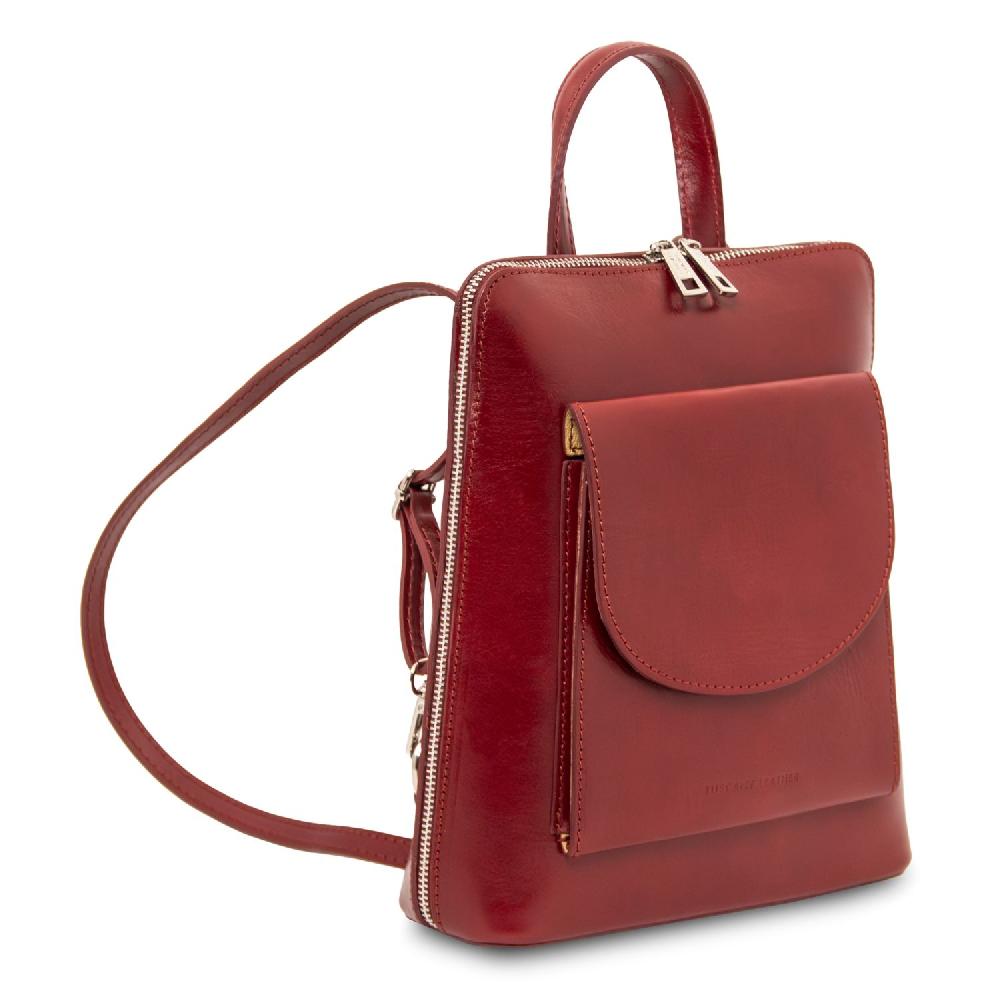 Tuscany Leather Zaino Piccolo da Donna in Pelle Qualità Garantita