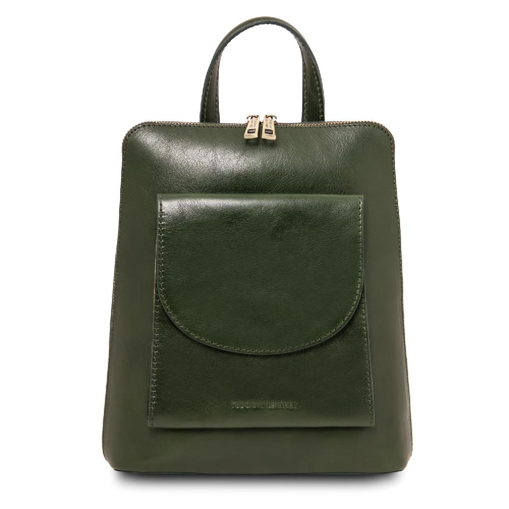 Tuscany Leather Zaino Piccolo da Donna in Pelle Spedizione Gratuita