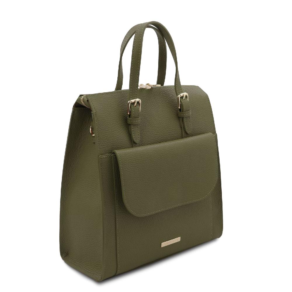 Tuscany Leather Zaino da Donna in Pelle Convenienza