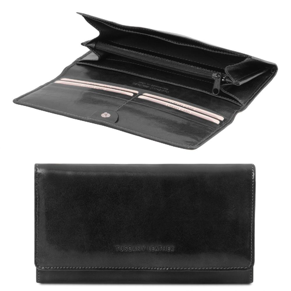 Tuscany Leather Esclusivo Portafoglio da Donna in Pelle Moda