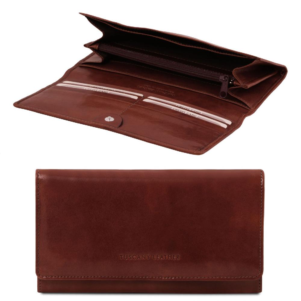 Tuscany Leather Esclusivo Portafoglio da Donna in Pelle Negozio