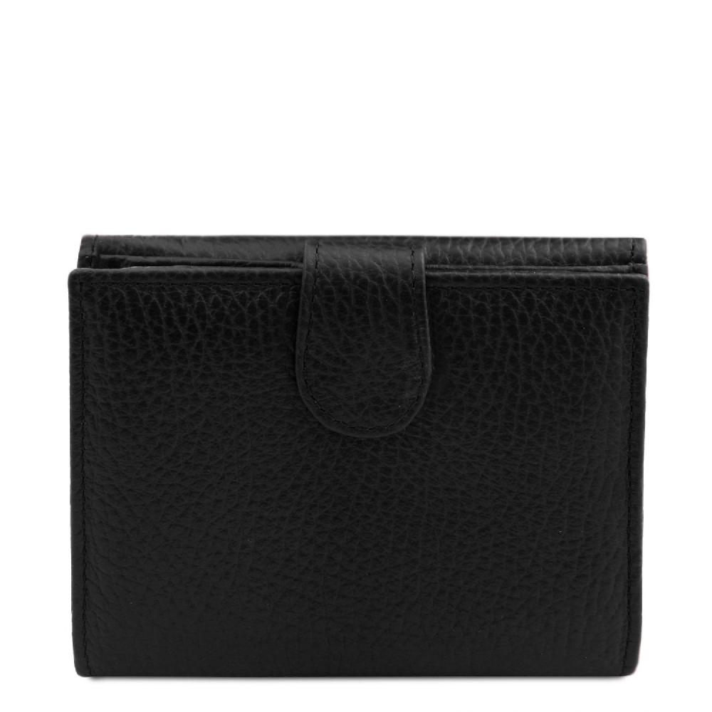 Tuscany Leather Esclusivo Portafoglio da Donna 3 Ante con Portaspiccioli in Pelle 2025