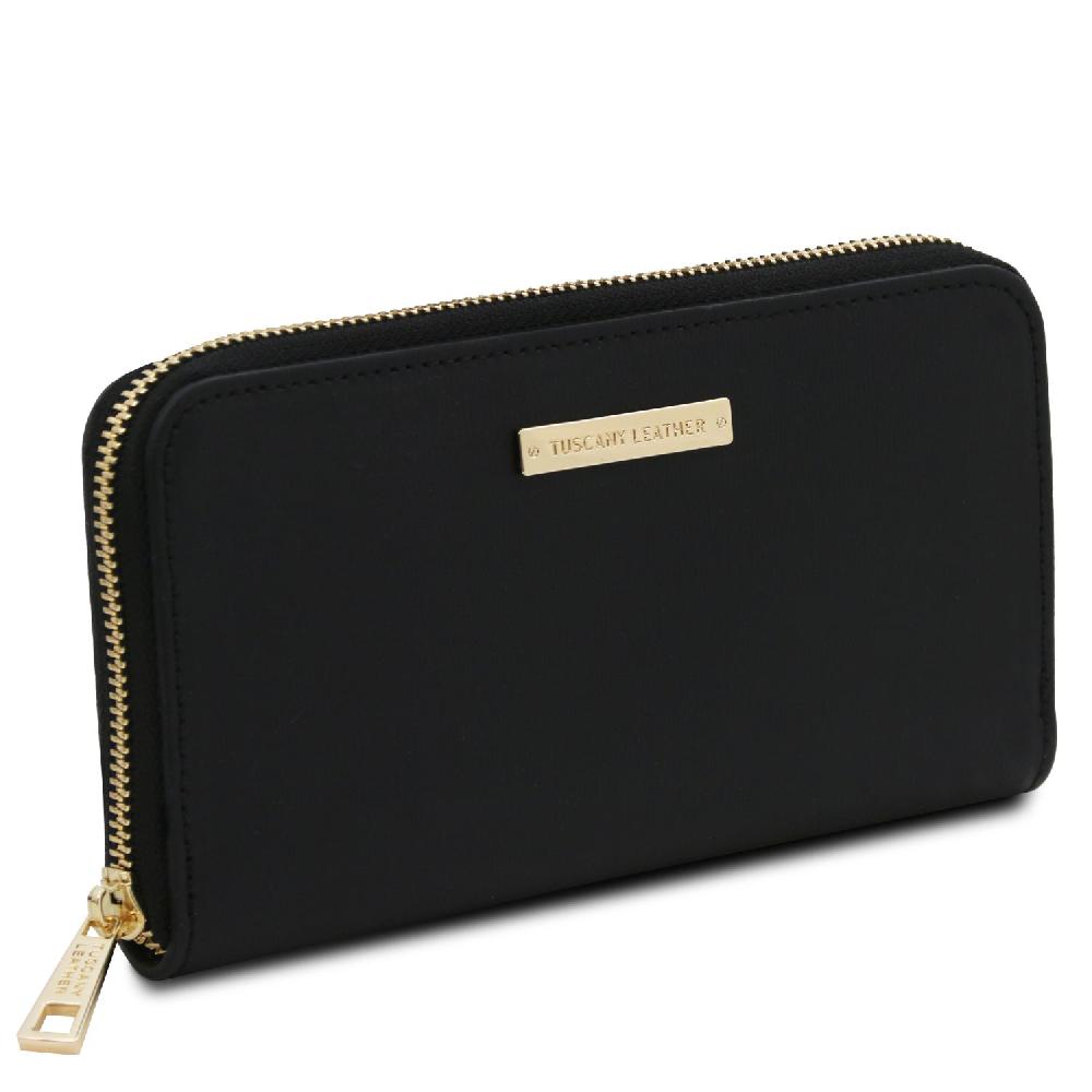 Tuscany Leather Esclusivo Portafogli in Pelle zip Around Promozione