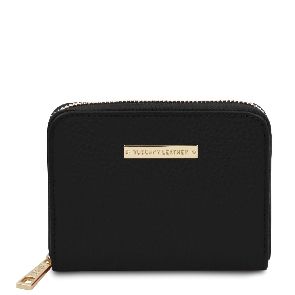 Tuscany Leather Esclusivo Portafogli in Pelle zip Around Negozi Online