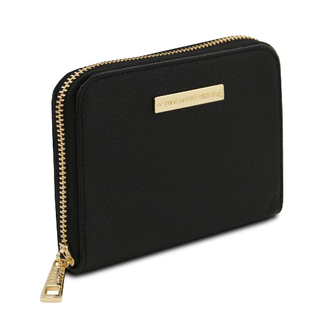 Tuscany Leather Esclusivo Portafogli in Pelle zip Around Negozi Online