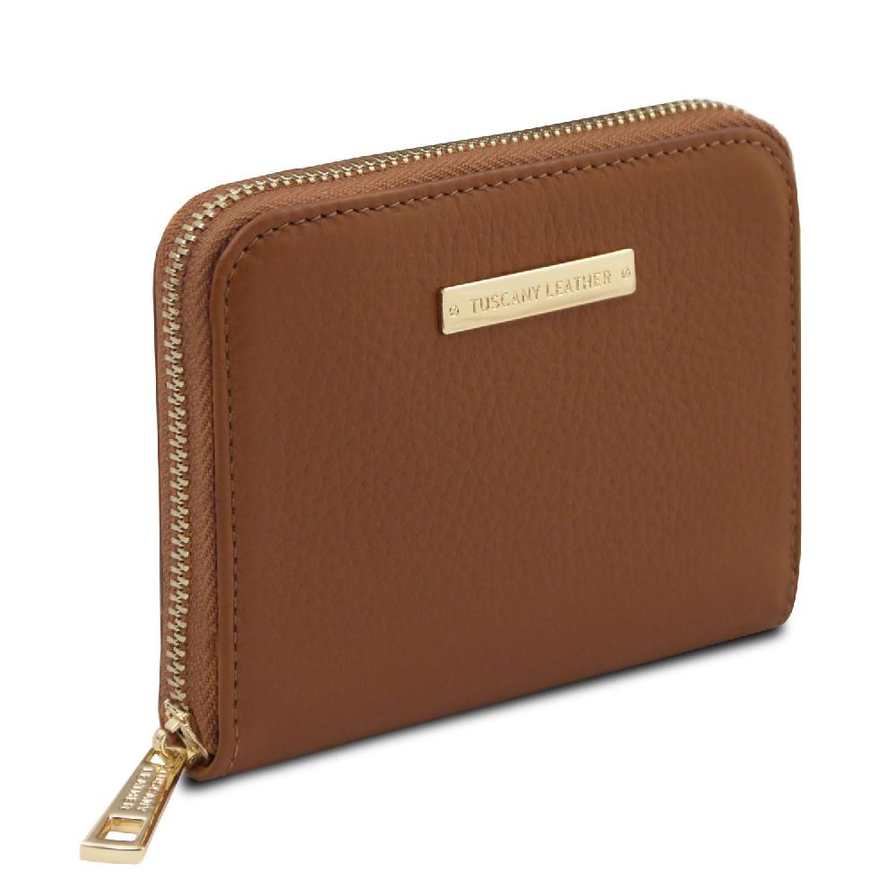 Tuscany Leather Esclusivo Portafogli in Pelle zip Around Acquista Ora