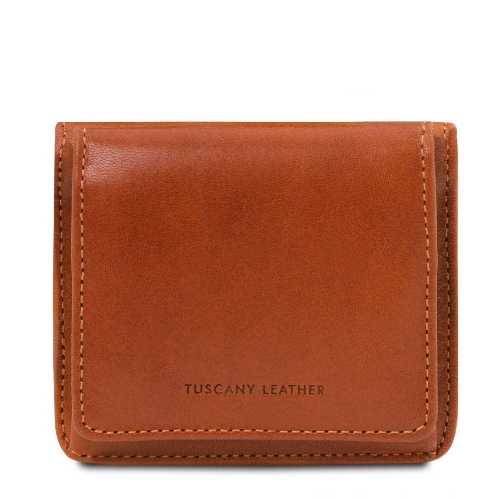 Tuscany Leather Esclusivo Portafogli in Pelle con Portamonete Prezzo Ridotto