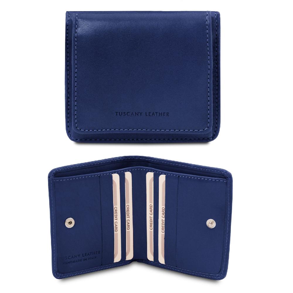 Tuscany Leather Esclusivo Portafogli in Pelle con Portamonete Sottocosto