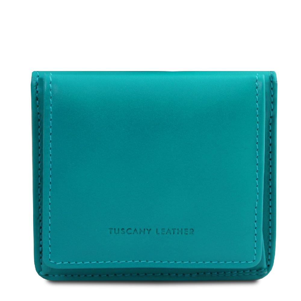 Tuscany Leather Esclusivo Portafogli in Pelle con Portamonete Convenienza