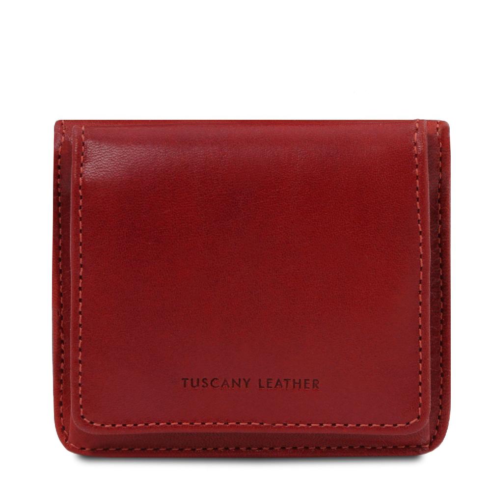 Tuscany Leather Esclusivo Portafogli in Pelle con Portamonete Novità