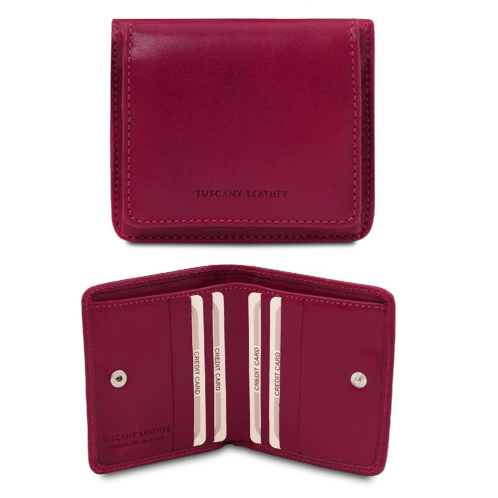 Tuscany Leather Esclusivo Portafogli in Pelle con Portamonete Sconto