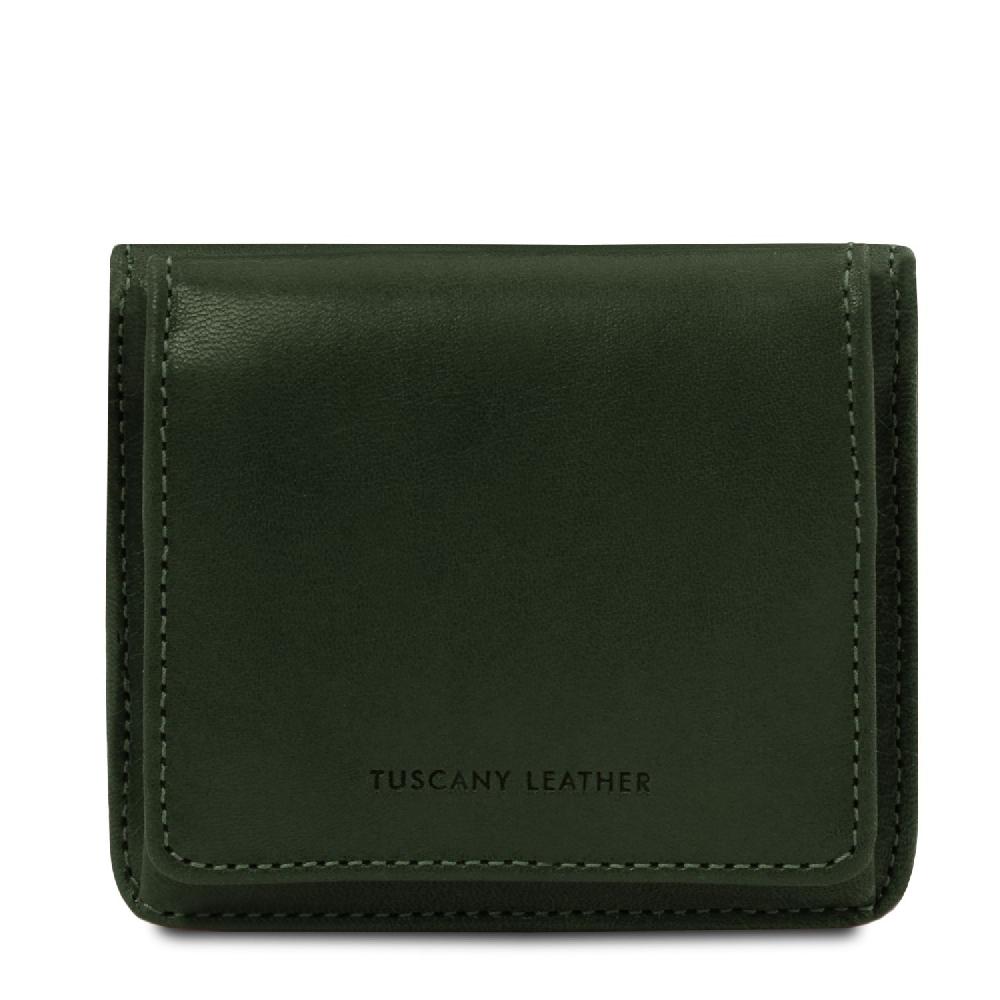 Tuscany Leather Esclusivo Portafogli in Pelle con Portamonete Offerta