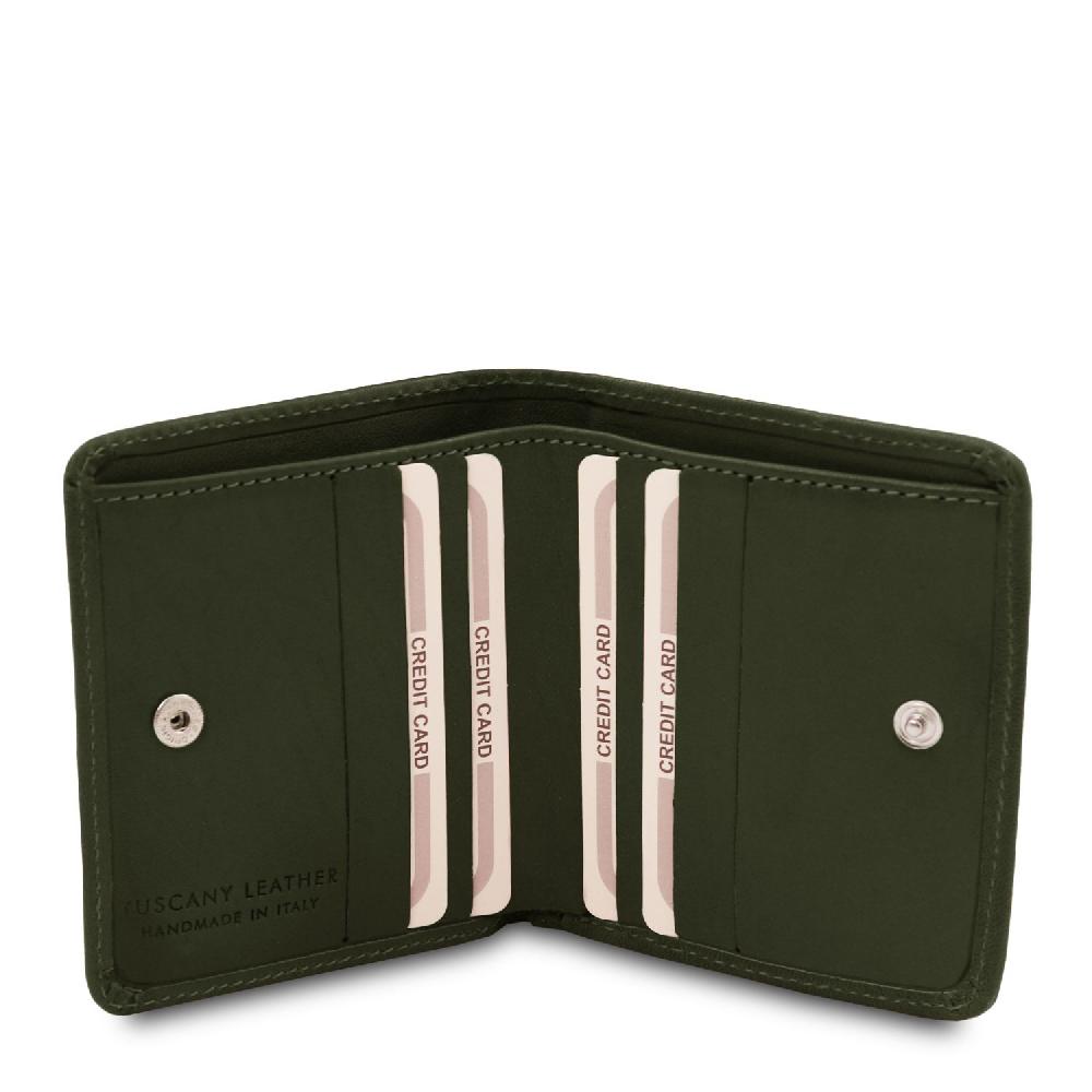 Tuscany Leather Esclusivo Portafogli in Pelle con Portamonete Offerta