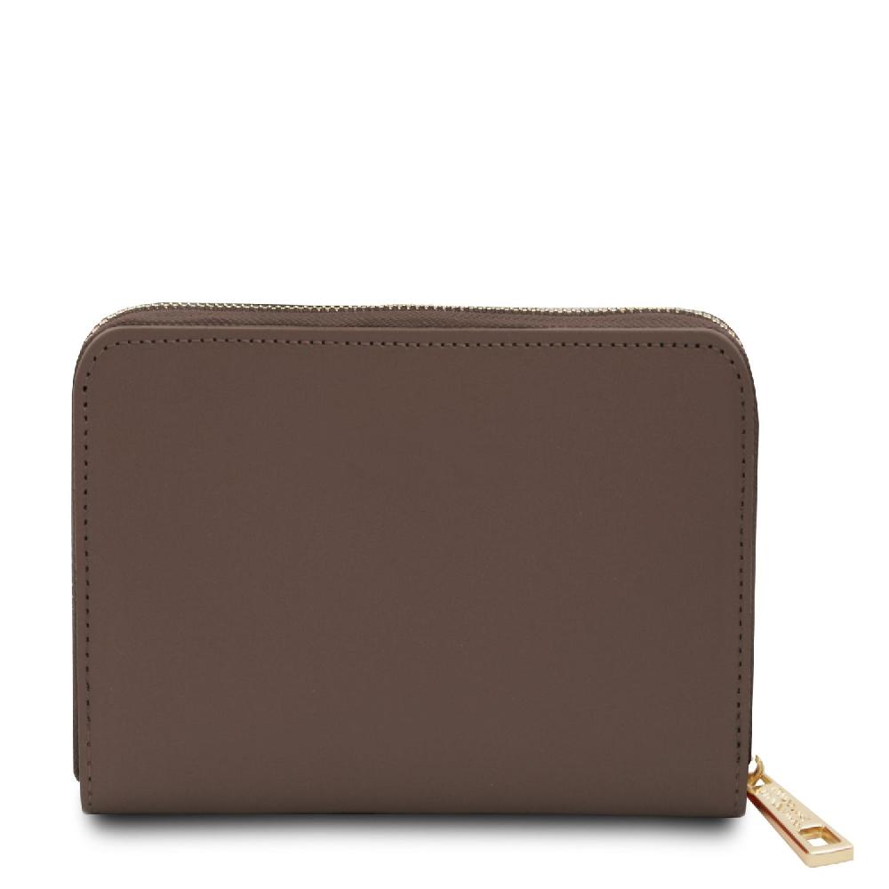Tuscany Leather Esclusivo Portafogli in Pelle zip Around Outlet
