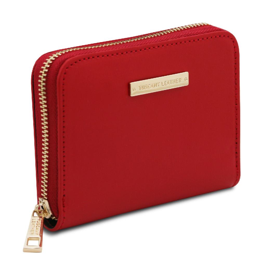 Tuscany Leather Esclusivo Portafogli in Pelle zip Around Saldi