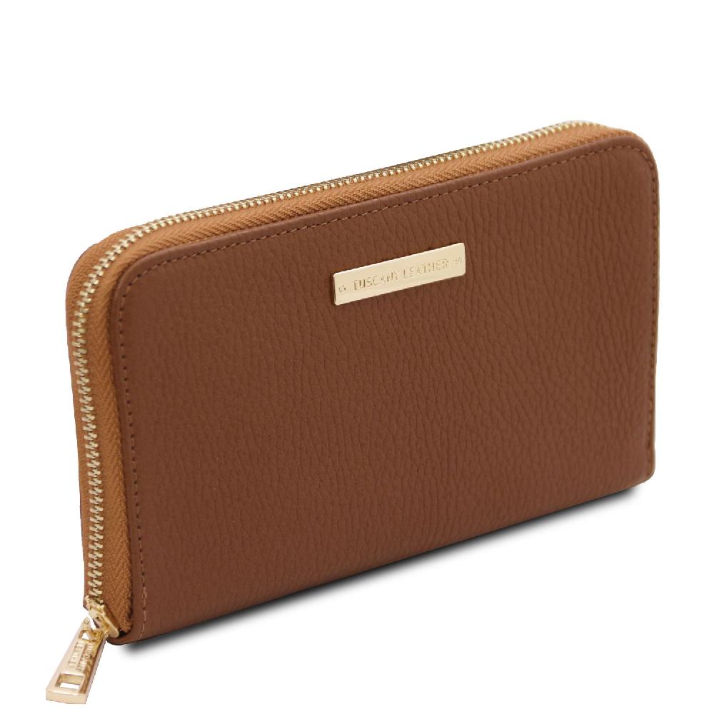 Tuscany Leather Esclusivo Portafogli in Pelle zip Around Hotsell