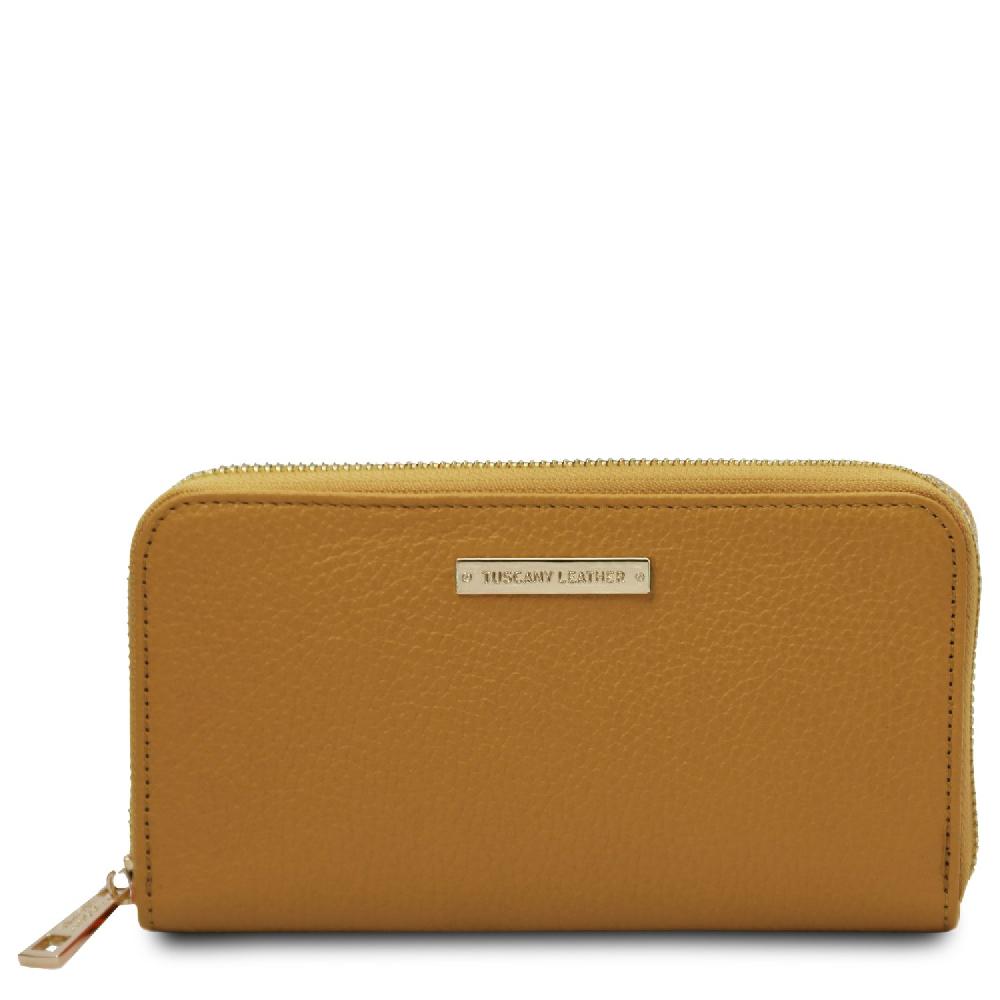 Tuscany Leather Esclusivo Portafogli in Pelle zip Around Vendite Flash
