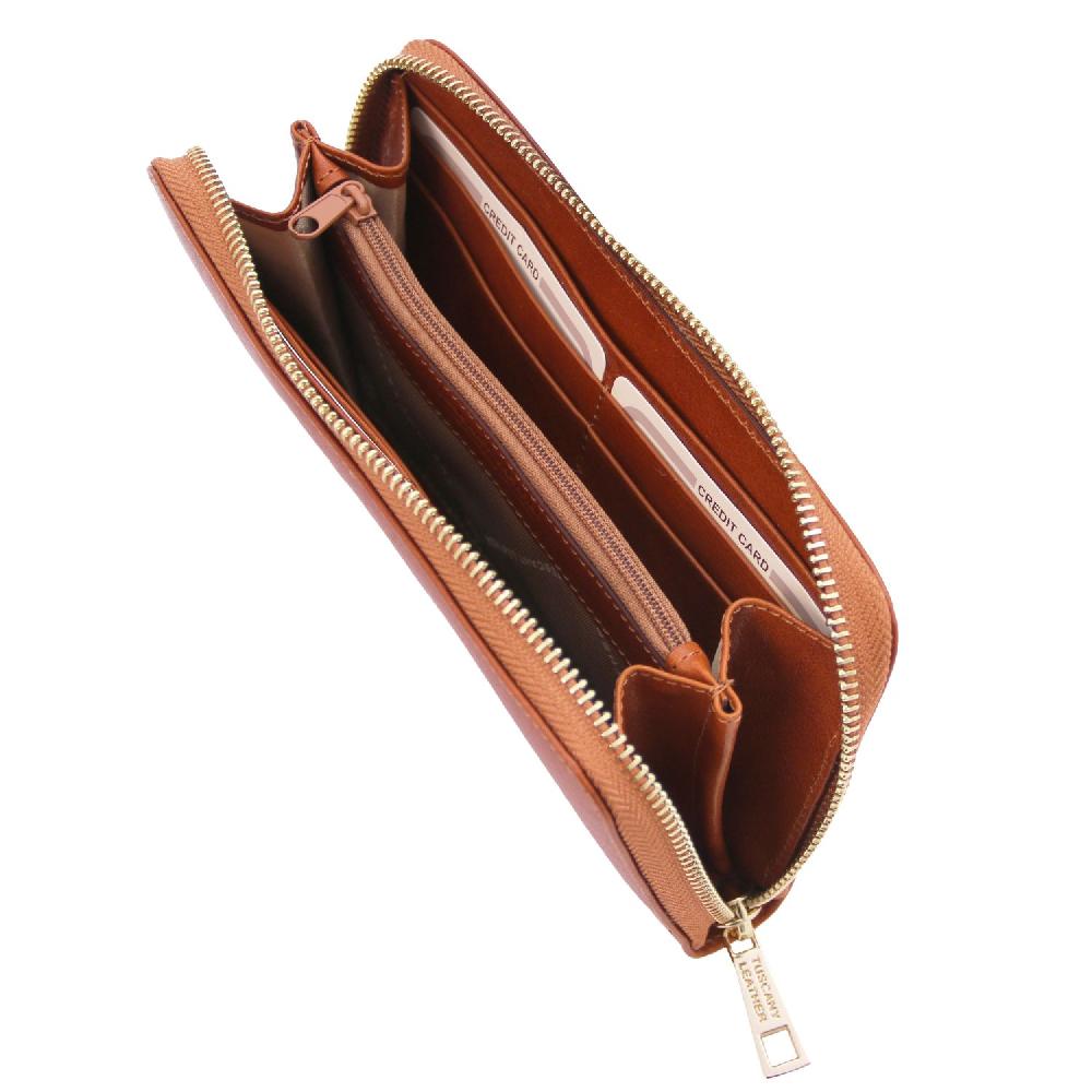 Tuscany Leather Esclusivo Portafogli in Pelle zip Around 2025