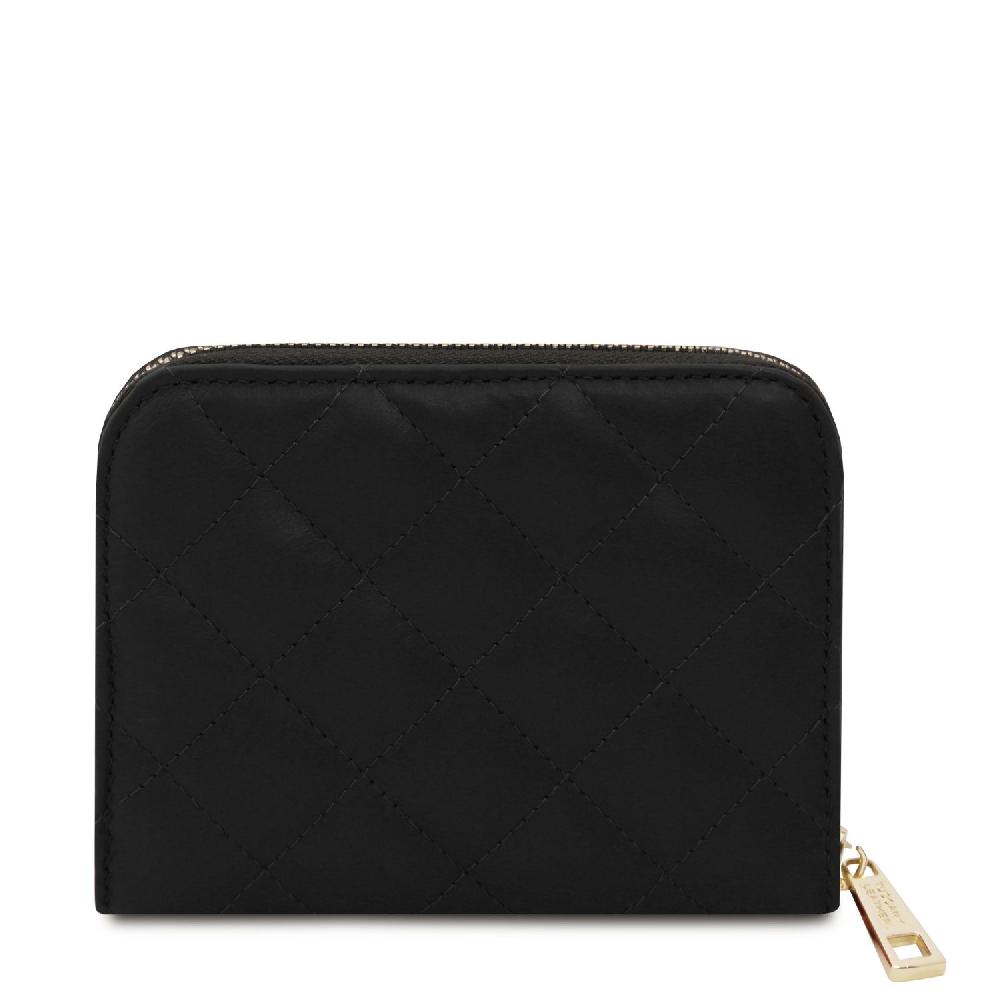 Tuscany Leather Esclusivo Portafogli in Pelle Morbida zip Around Italia