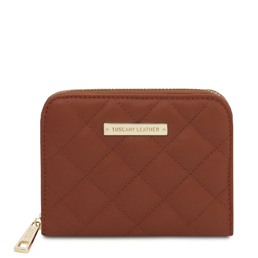 Tuscany Leather Esclusivo Portafogli in Pelle Morbida zip Around 2025