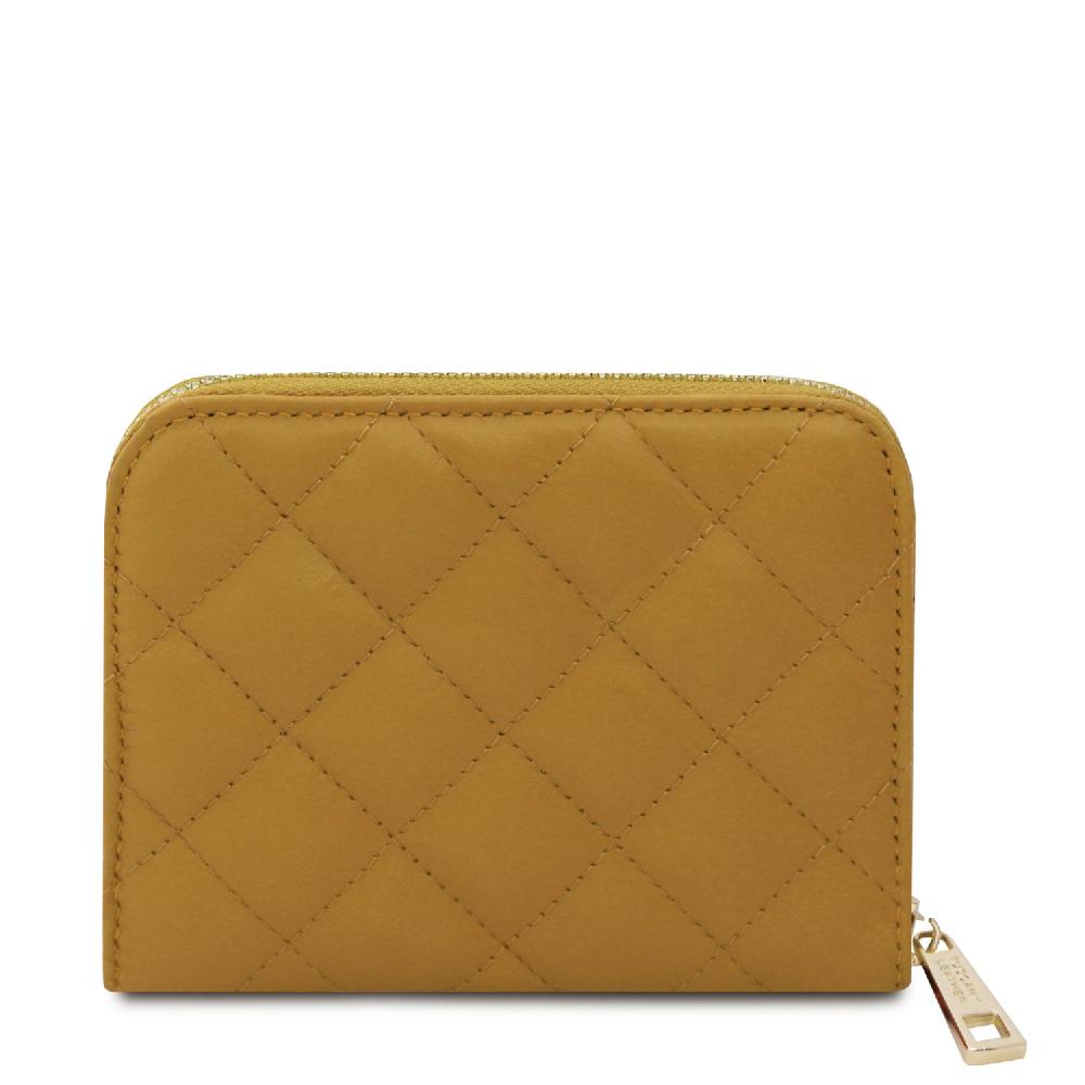 Tuscany Leather Esclusivo Portafogli in Pelle Morbida zip Around Promozione