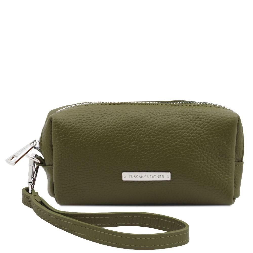 Tuscany Leather Trousse in Pelle Morbida In Vendita